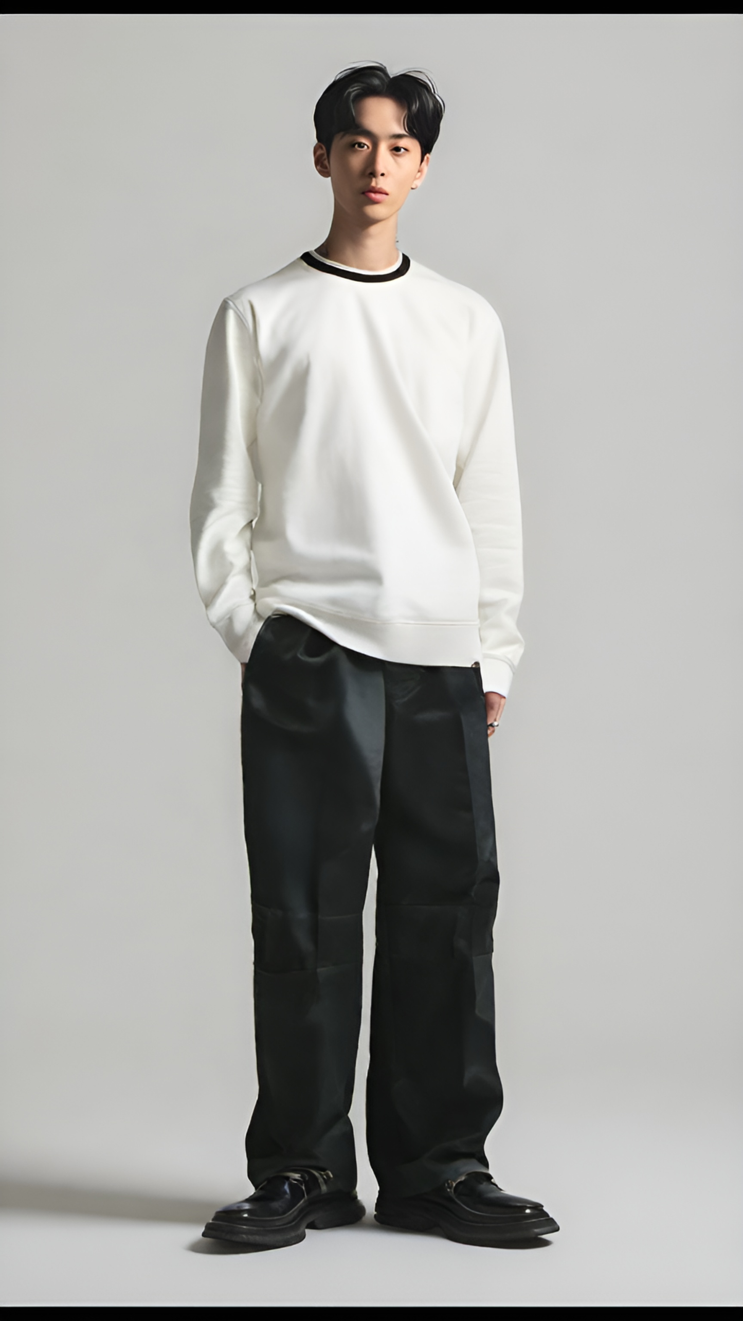 White fleece Sweatshirt